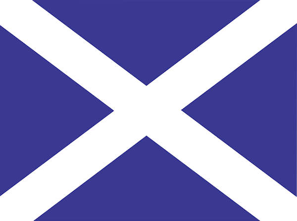 The Flag of Scotland