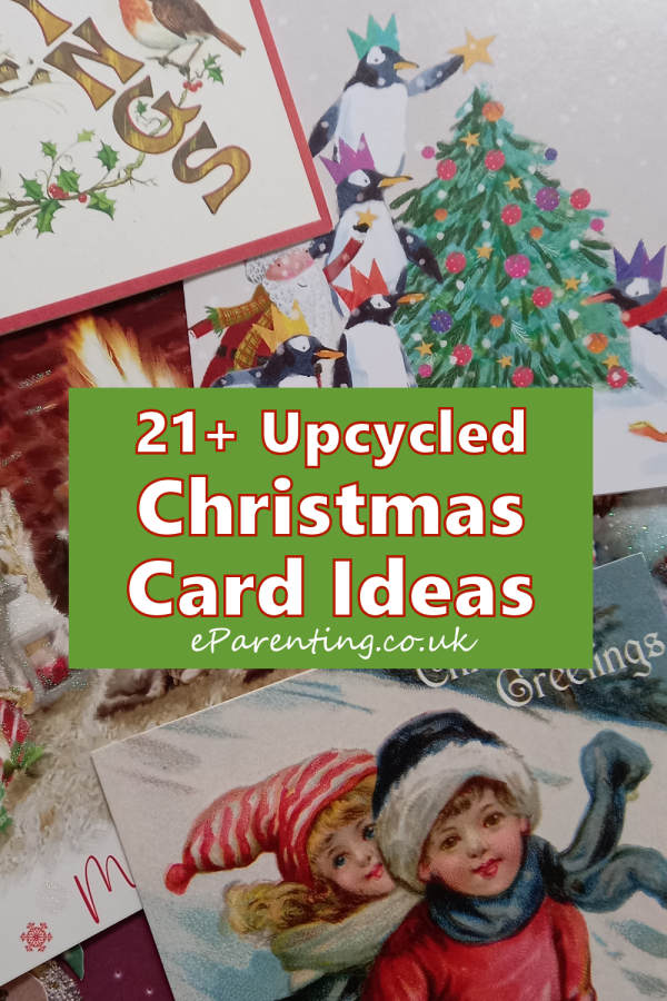 DIY Christmas Card Recycled Craft Ideas
