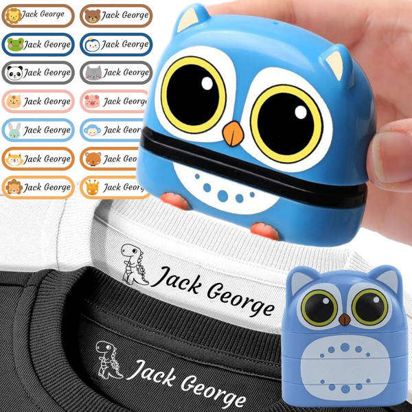 Stamper for naming clothing