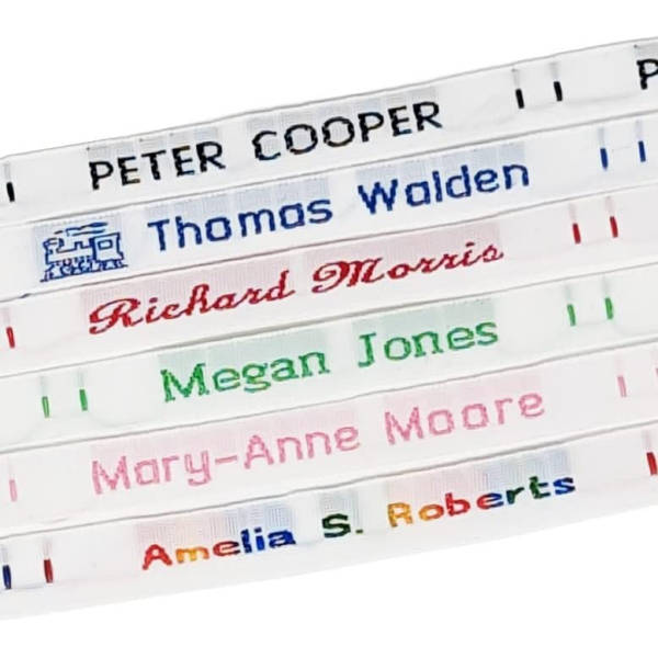 Woven Name Tapes