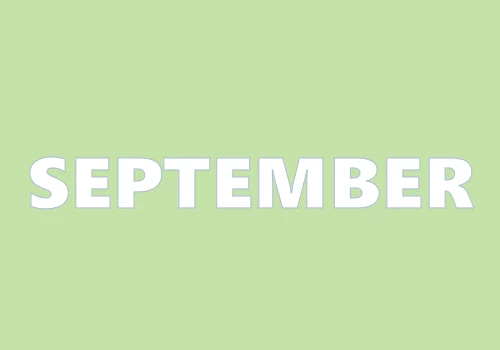 Events Celebrations & Special Days  in September