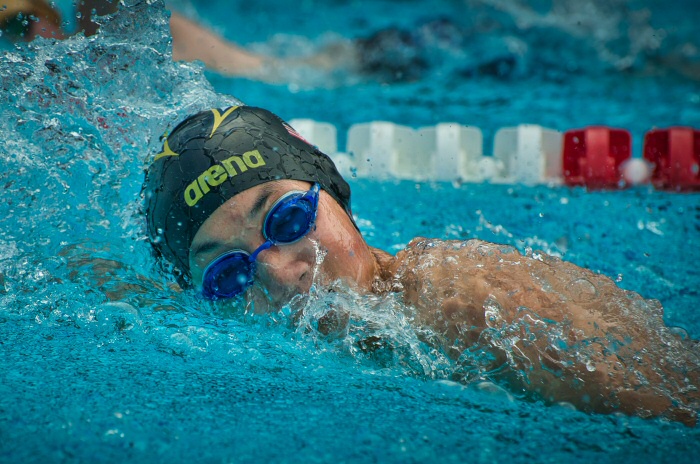 A Competative swimmer