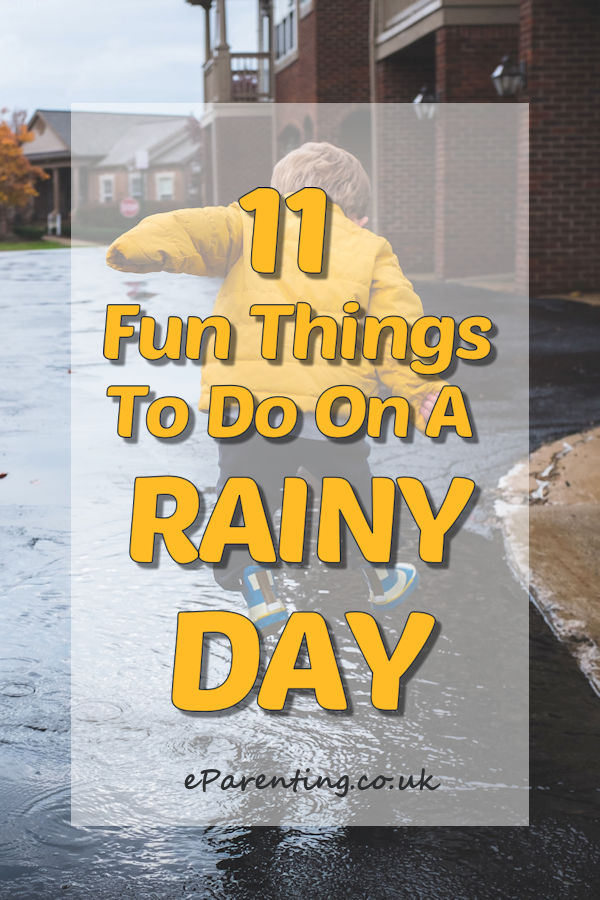 11 Fun Things To Do On A Rainy Day
