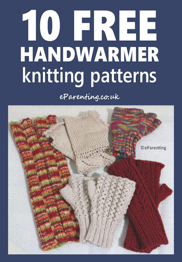 10 Free Handwarmer Knitting Patterns