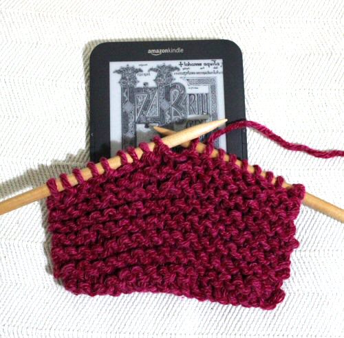 Knitted Kindle Cover