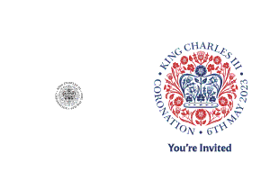 Coronation Greetings Card