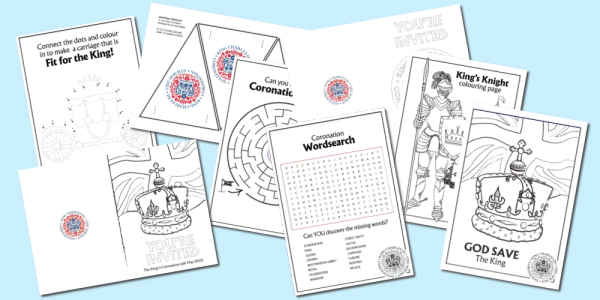 The King's Coronation Official  Printables