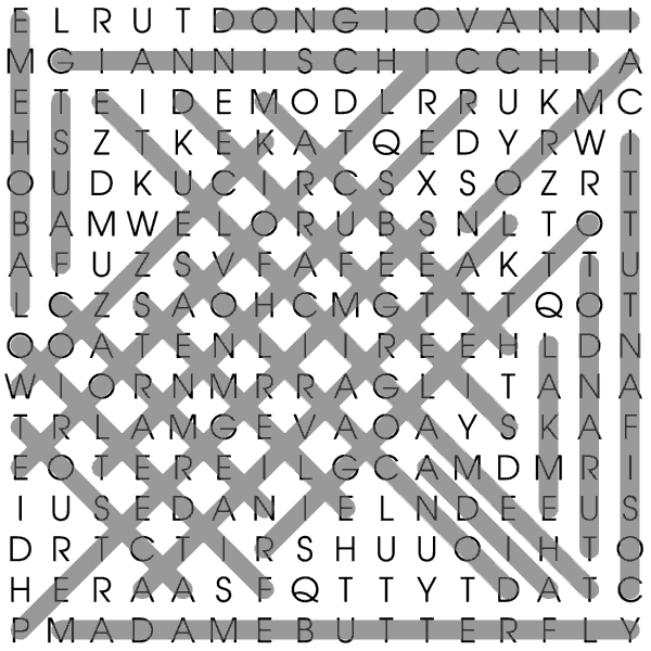 Opera Puzzle Solution