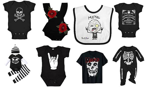 Best Goth Baby Clothes